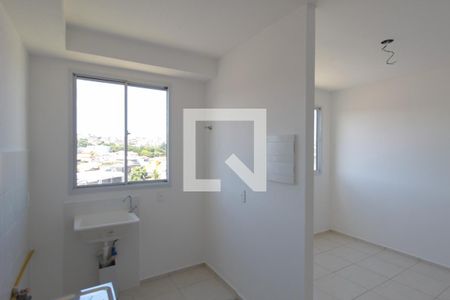 Cozinha e Área de Serviço de apartamento para alugar com 2 quartos, 48m² em Serrano, Belo Horizonte
