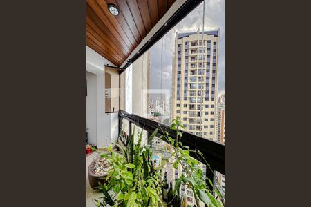 Varanda da Sala de apartamento para alugar com 3 quartos, 134m² em Vila Regente Feijó, São Paulo