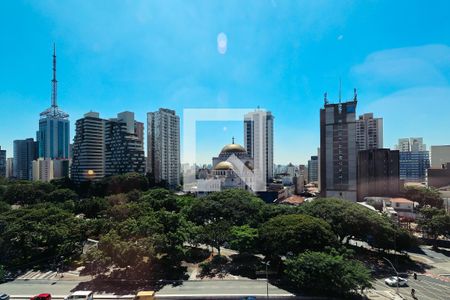 Vista de kitnet/studio para alugar com 1 quarto, 25m² em Paraíso, São Paulo