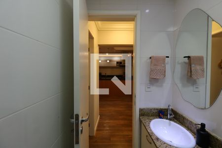 Banheiro Social de apartamento à venda com 2 quartos, 70m² em Campestre, Santo André