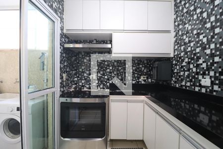 Cozinha de apartamento à venda com 2 quartos, 60m² em Vila Leopoldina, Santo André