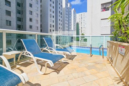 Área de Lazer  de apartamento para alugar com 3 quartos, 110m² em Barra Funda, Guarujá