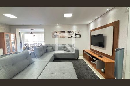 Sala - Sala de Jantar de apartamento à venda com 3 quartos, 125m² em Campestre, Santo André