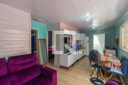 Sala de casa para alugar com 2 quartos, 56m² em Harmonia, Canoas