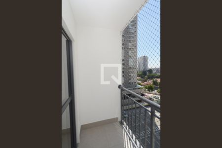 Varanda da Sala de apartamento para alugar com 2 quartos, 46m² em Campininha, São Paulo