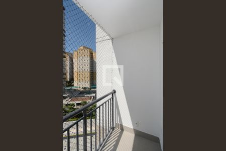 Varanda da Sala de apartamento para alugar com 2 quartos, 46m² em Campininha, São Paulo