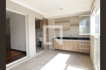 Varanda da Sala de apartamento à venda com 2 quartos, 75m² em Vila Andrade, São Paulo