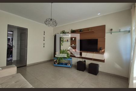 Sala de apartamento à venda com 3 quartos, 84m² em Campestre, Santo André