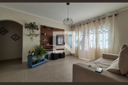 Sala de apartamento à venda com 3 quartos, 84m² em Campestre, Santo André