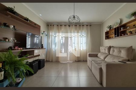 Sala de apartamento à venda com 3 quartos, 84m² em Campestre, Santo André