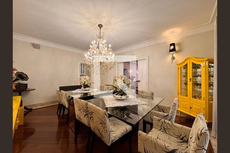 Sala de jantar  de apartamento para alugar com 6 quartos, 492m² em Vila Bastos, Santo André