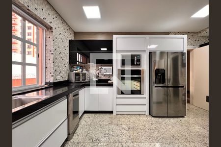 Cozinha de apartamento para alugar com 6 quartos, 492m² em Vila Bastos, Santo André