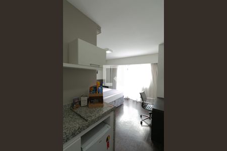 Cozinha de apartamento para alugar com 1 quarto, 24m² em Pampulha, Belo Horizonte