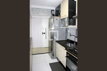 Cozinha de apartamento à venda com 3 quartos, 64m² em Ponte Grande, Guarulhos