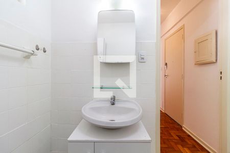 Banheiro de apartamento para alugar com 1 quarto, 37m² em Jardim Paulista, São Paulo