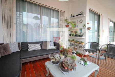 Varanda da Sala de casa à venda com 5 quartos, 400m² em Santa Lúcia, Belo Horizonte