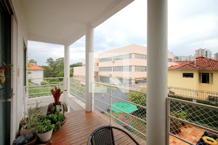 Varanda da Sala de casa à venda com 5 quartos, 400m² em Santa Lúcia, Belo Horizonte