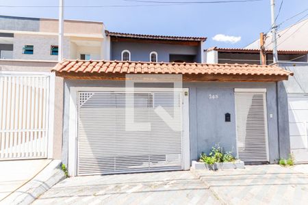 Fachada de casa à venda com 4 quartos, 417m² em Vila Francisco Matarazzo, Santo André