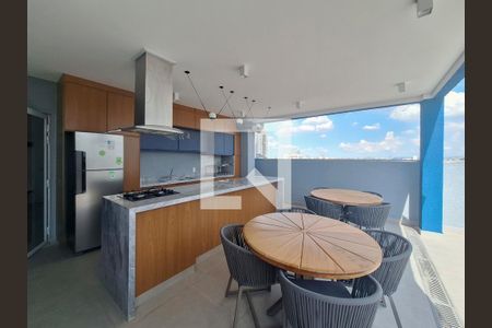 Área comum - Churrasqueira de apartamento para alugar com 1 quarto, 36m² em Tucuruvi, São Paulo