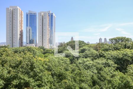 Vista da Sacada de apartamento à venda com 1 quarto, 27m² em Parque Industrial Tomas Edson, São Paulo