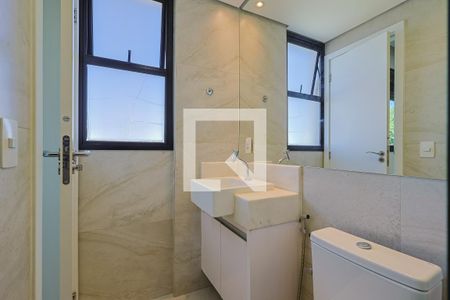 Banheiro da Suíte de apartamento à venda com 3 quartos, 80m² em Prado, Belo Horizonte