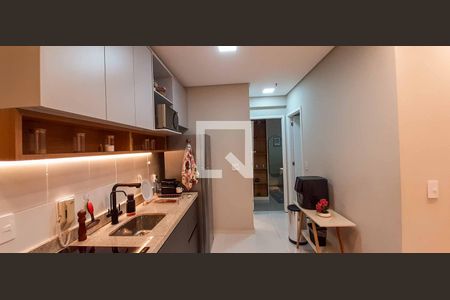 Cozinha de apartamento à venda com 2 quartos, 52m² em Industrial Autonomistas, Osasco