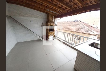 Churrasqueira de casa para alugar com 3 quartos, 126m² em Parque Sao Vicente, São Vicente