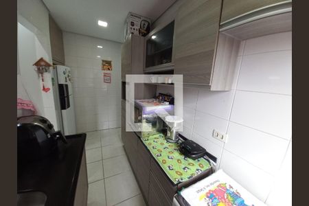 Cozinha de casa para alugar com 3 quartos, 126m² em Parque Sao Vicente, São Vicente
