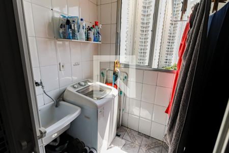Área de Serviço de apartamento à venda com 2 quartos, 55m² em Jardim Monte Alegre, Taboão da Serra