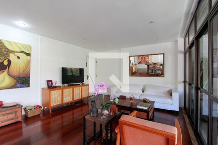 Sala de apartamento à venda com 3 quartos, 156m² em Barra da Tijuca, Rio de Janeiro