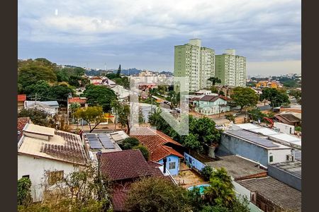 Vista da Suíte de apartamento à venda com 2 quartos, 46m² em Partenon, Porto Alegre