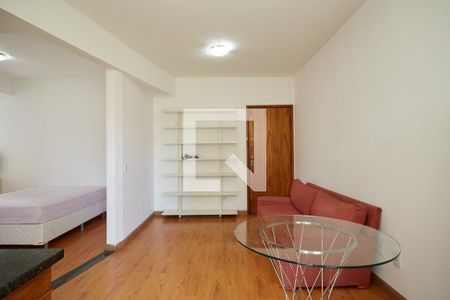 Sala de kitnet/studio para alugar com 1 quarto, 45m² em Lourdes, Belo Horizonte