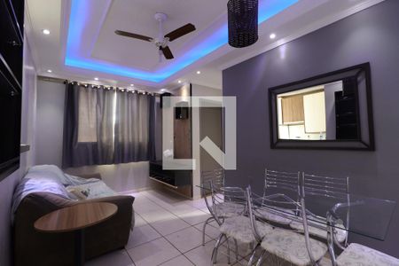 Sala de apartamento para alugar com 2 quartos, 50m² em Parque São Sebastião , Ribeirão Preto