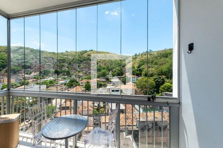 Varanda da Sala de apartamento à venda com 1 quarto, 60m² em Engenho Novo, Rio de Janeiro
