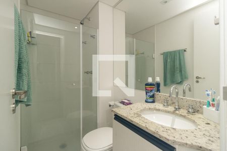 Banheiro de kitnet/studio à venda com 1 quarto, 38m² em Santa Cecilia, São Paulo