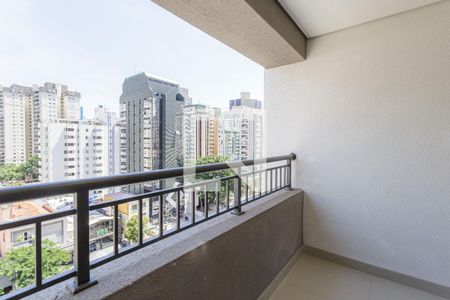 Varanda de kitnet/studio para alugar com 1 quarto, 26m² em Planalto Paulista, São Paulo
