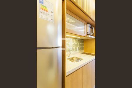 Cozinha de kitnet/studio para alugar com 1 quarto, 26m² em Planalto Paulista, São Paulo