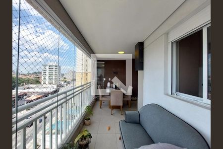 Varanda da Sala de apartamento à venda com 2 quartos, 65m² em Jardim Umuarama, São Paulo