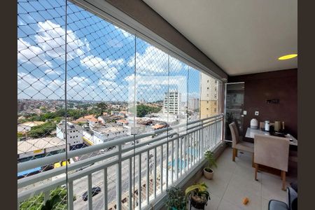 Varanda da Sala de apartamento à venda com 2 quartos, 65m² em Jardim Umuarama, São Paulo