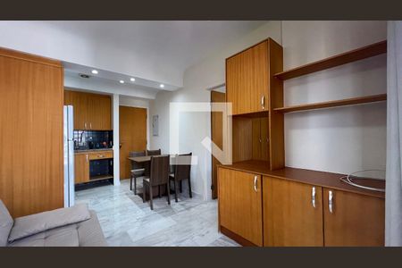 Sala de apartamento à venda com 1 quarto, 36m² em Paraíso, São Paulo