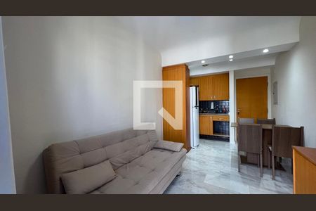 Sala de apartamento à venda com 1 quarto, 36m² em Paraíso, São Paulo