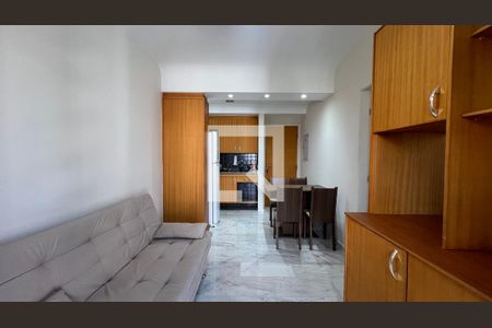 Sala de apartamento à venda com 1 quarto, 36m² em Paraíso, São Paulo