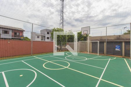 Área comum - Quadra poliesportiva de apartamento para alugar com 2 quartos, 96m² em Fátima, Canoas