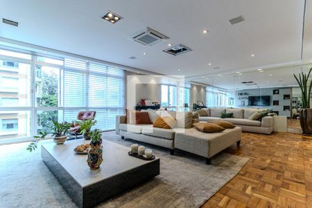Sala de apartamento à venda com 3 quartos, 220m² em Higienópolis, São Paulo