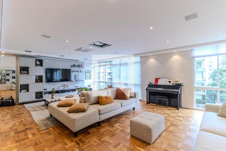 Sala de apartamento à venda com 3 quartos, 220m² em Higienópolis, São Paulo
