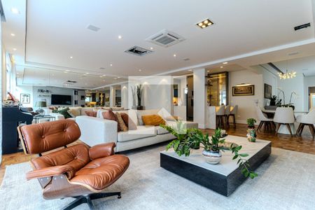 Sala de apartamento à venda com 3 quartos, 220m² em Higienópolis, São Paulo