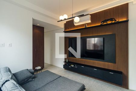 Sala de apartamento para alugar com 1 quarto, 62m² em Santa Cecilia, São Paulo