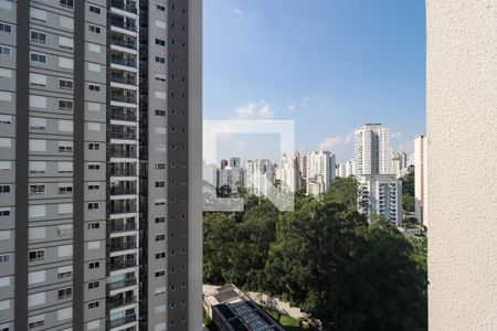 Vista da Sala de apartamento para alugar com 2 quartos, 56m² em Vila Andrade, São Paulo