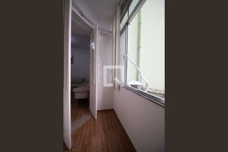 Varanda da Sala de apartamento à venda com 1 quarto, 54m² em Copacabana, Rio de Janeiro