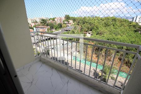 Varanda de apartamento para alugar com 2 quartos, 51m² em Taquara, Rio de Janeiro